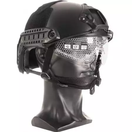 Casque de Protection Fast MH avec Ecran Emerson - Noir