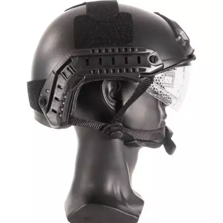 Casque de Protection Fast MH avec Ecran Emerson - Noir