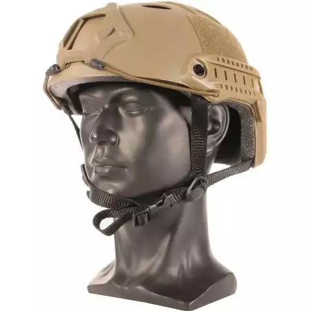 Casque Protection Airsoft Emerson Fast Helmet Tan Dark Earth - AIR0928