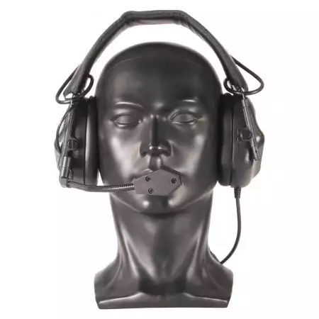 Casque Tactique Headset ERM Specna Arms - Noir