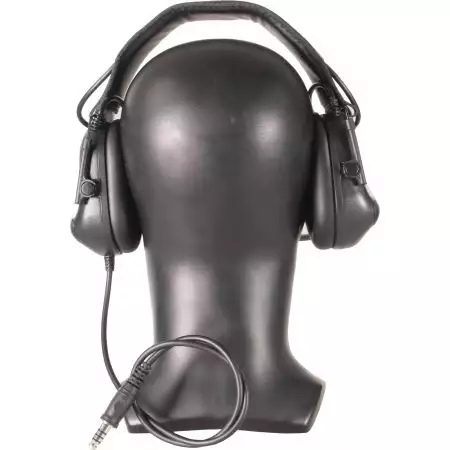 Casque Tactique Headset ERM Specna Arms - Noir