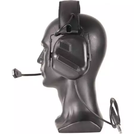 Casque Tactique Headset ERM Specna Arms - Noir