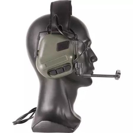 Casque Tactique Headset ERM Specna Arms - Olive
