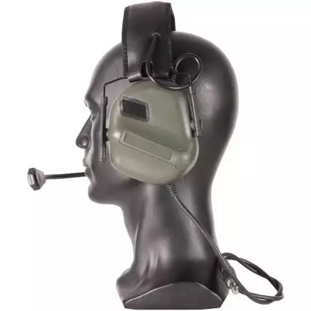 Casque Tactique Headset ERM Specna Arms - Olive