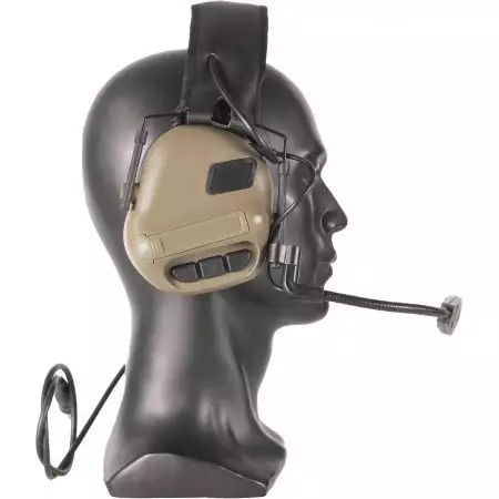 Casque Tactique Headset ERM Specna Arms - Tan