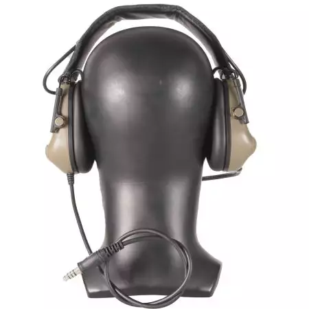 Casque Tactique Headset ERM Specna Arms - Tan