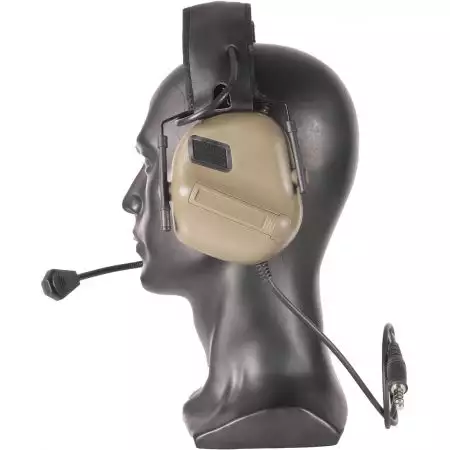 Casque Tactique Headset ERM Specna Arms - Tan