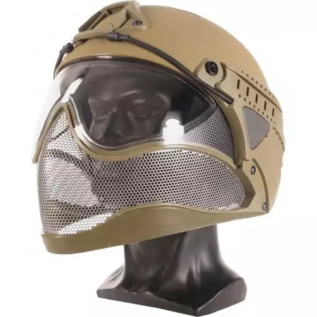 Casque WARQ protection Int&eacute;grale - Tan