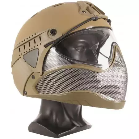 Casque WARQ protection Int&eacute;grale - Tan