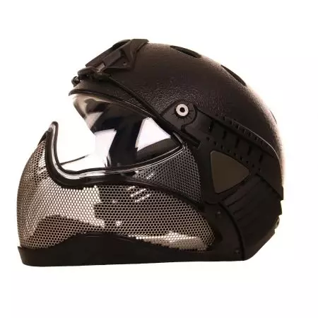 Casque WARQ Raptor protection Int&eacute;grale &ndash; Noir
