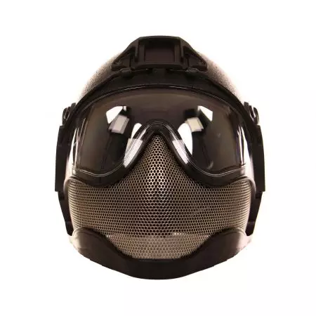 Casque WARQ Raptor protection Int&eacute;grale &ndash; Noir