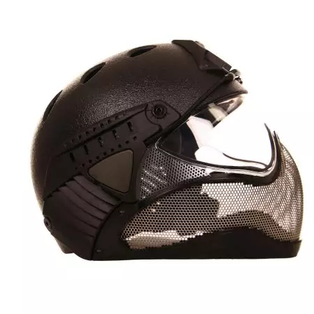 Casque WARQ Raptor protection Int&eacute;grale &ndash; Noir