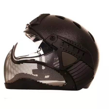 Casque WARQ Raptor protection Int&eacute;grale &ndash; Noir