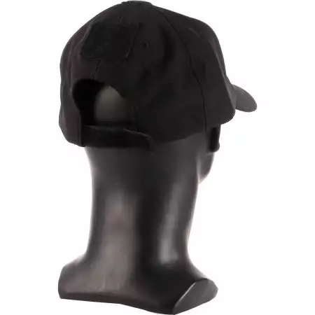 Casquette de Baseball Softshell Ajustable Patch Miltec - Noir