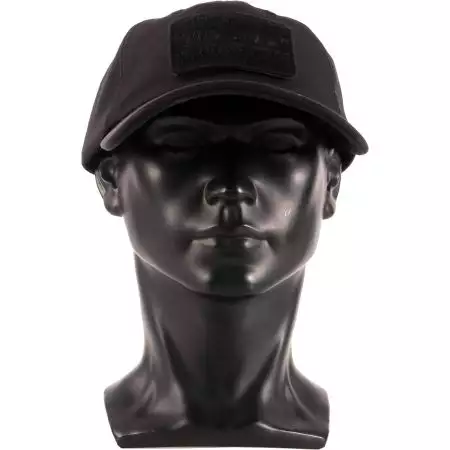 Casquette de Baseball Softshell Ajustable Patch Miltec - Noir