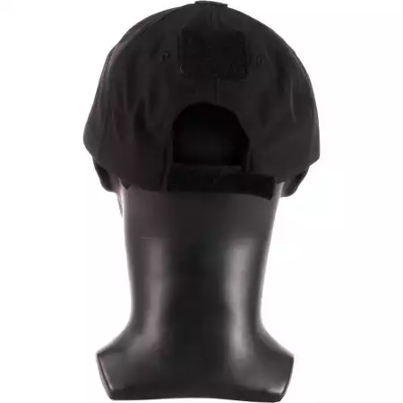 Casquette de Baseball Softshell Ajustable Patch Miltec - Noir
