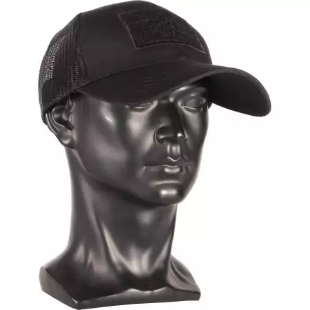 Casquette Trucker Baseball Cap Miltec - Noir