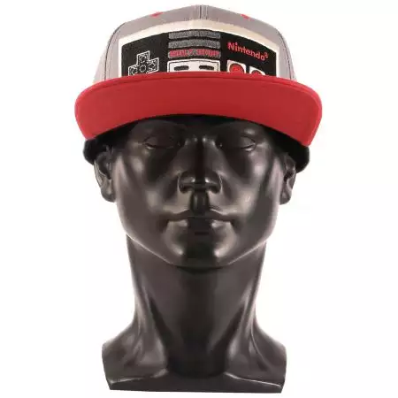 Casquette US FLAT Snapback Controller Nintendo Nes - Bioworld