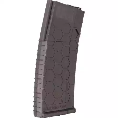 Chargeur AEG 120 Billes Mid-Cap Hexmag STANAG M4 Lancer Tactical - Noir