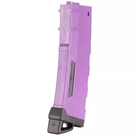 Chargeur AEG 130 Billes Mid-Cap pour STANAG M4 Lancer Tactical - Violet