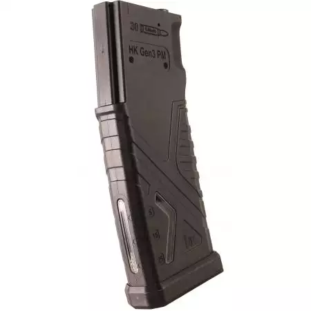 Chargeur AEG Ajustable 30/120 Billes H&K416 A5 Umarex - Noir