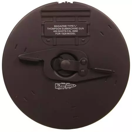 Chargeur AEG Drum Camembert 450 Billes pour Thompson Noir - 435004