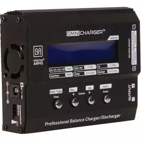 Chargeur de Batterie LiPo LiFe NiMh NiCd à Coupure Automatique Swiss Arms,  603368 airsoft
