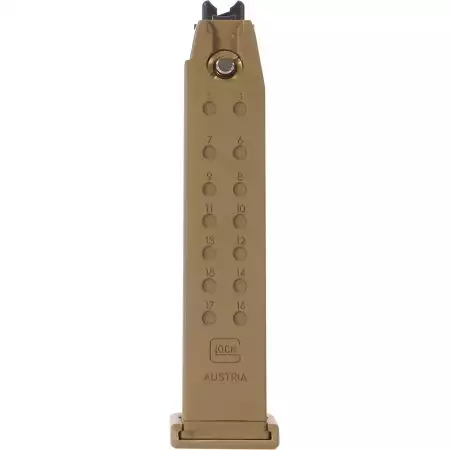 Chargeur Gaz 22 Billes Glock 19X Umarex - Tan