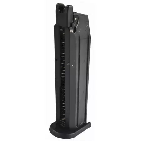 Chargeur Gaz 25 Billes ICS BLE Black Leopard Eye XAE & Alpha - Noir
