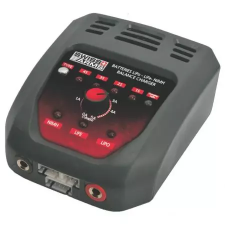 Chargeur Secteur Multifonction Batterie LiPO LiFE NiMH Swiss Arms - 603368
