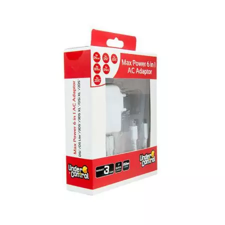 Chargeur Secteur USB 6in1 Nintendo Ds Lite / DSi & XL / 3Ds & XL / 2Ds - A3DS4472