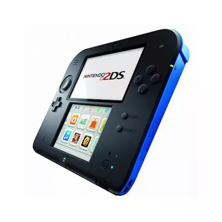 Console Nintendo 2Ds Noir & Bleu + Jeu Mario Kart 7