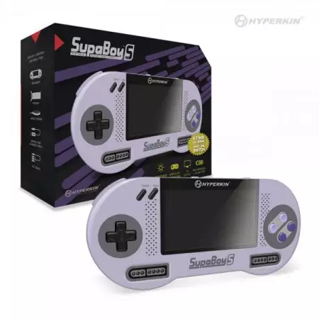 Console Portable SupaBoy S Hyperkin - Nes & Super Nintendo