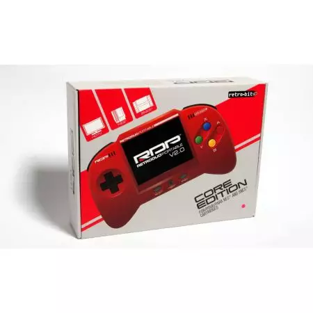 Console RetroDuo Portable RDP V2.0 Core Edition Rouge