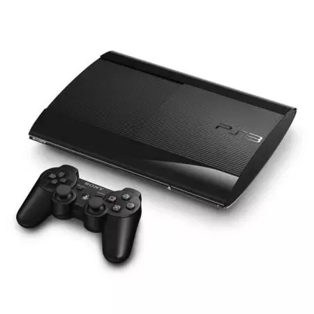 Console Sony Ps3 Noire Ultra Slim Noire 12Go