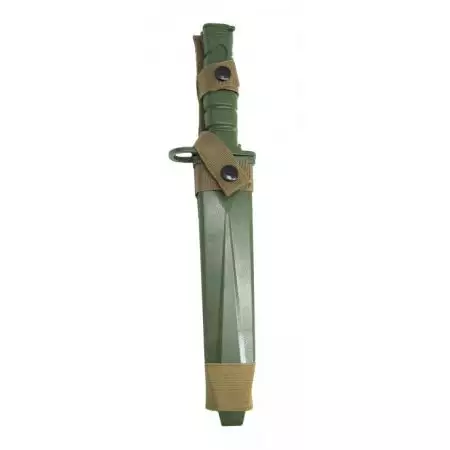 Couteau Baïonnette Factice Caoutchouc M10 S&T Armament - Olive