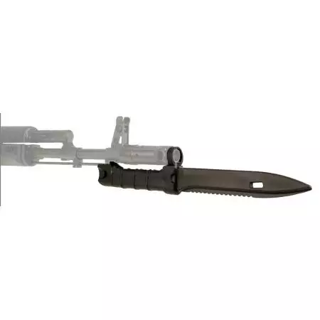 Couteau Baionnette Factice AK74 & SVD Snow Wolf - Noir