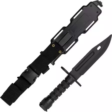 Couteau Baionnette Factice M9 Snow Wolf - Noir