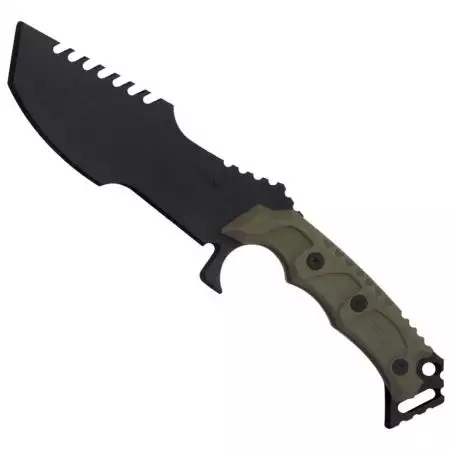 Couteau Factice Tactique HuntsMan G3 TS Blades - Olive