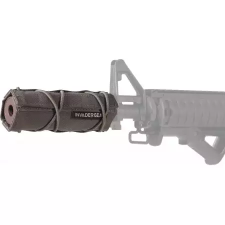 Couvre Silencieux 14cm Invader Gear - Gris