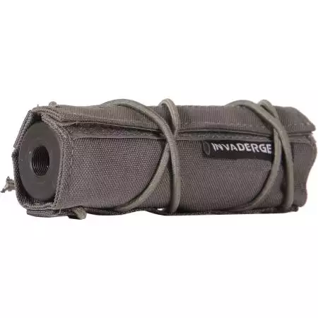 Couvre Silencieux 14cm Invader Gear - Gris