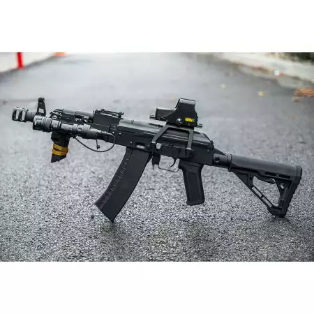 CUSTOM | Fusil LT-53 AK-74MLS Gen 3 AEG Lancer Tactical - Noir