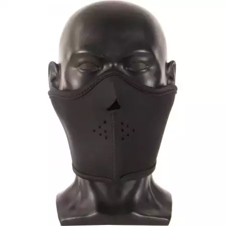 Demi Masque Neoprene Protection Bas Visage Dmoniac - Noir