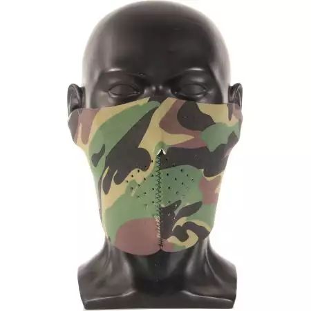 Demi Masque Protection Neoprene Bas Visage Dmoniac - Camo