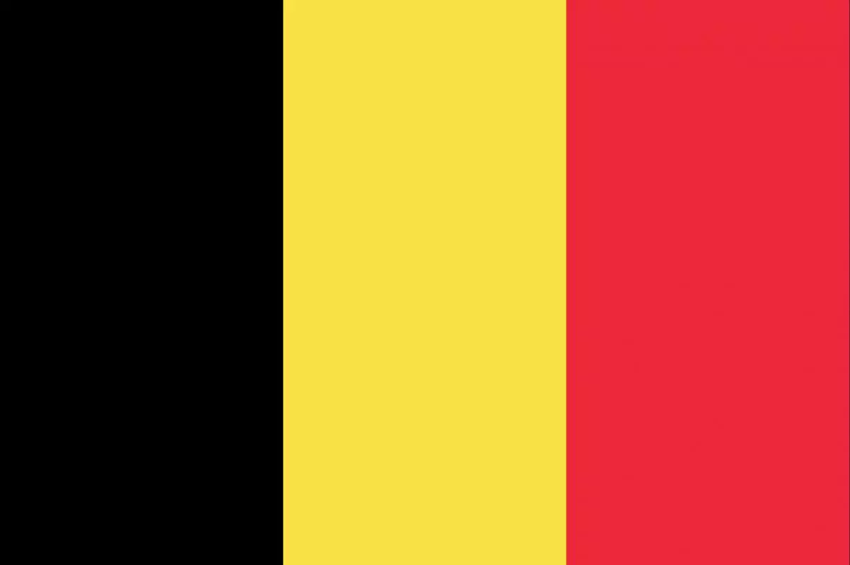 Drapeau Flag Europe - Pays Belgique Belge Belgium 150x90cm - Polyest..