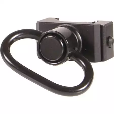 Fixation Attache Sangle QD Low Profile Picatinny METAL - Noir