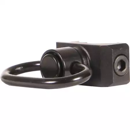 Fixation Attache Sangle QD Low Profile Picatinny METAL - Noir
