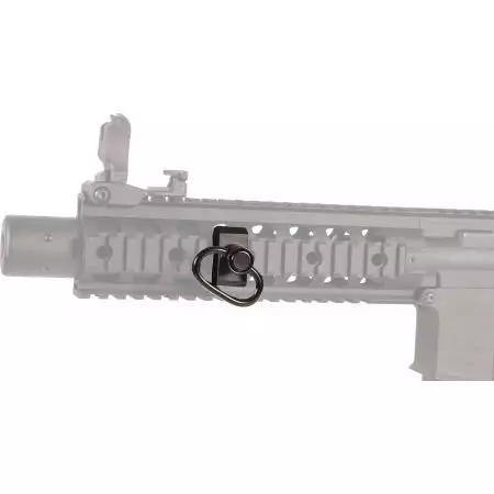 Fixation Attache Sangle QD Low Profile Picatinny METAL - Noir