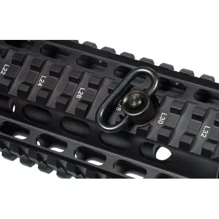 Fixation Attache Sangle QD Pivotant UTG - Noir