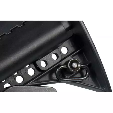Fixation Attache Sangle QD Pivotant UTG - Noir